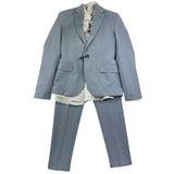 Shako' Completo 2 Pezzi Camicia-Giacca-Pantalone Azzurro Per Bambino