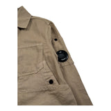 C.P. Company Camicia Manica Lunga Tinta Unita per Bambino CUA001 BEIGE C.P. COMPANY 