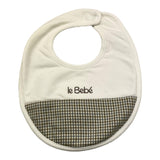LE BEBE' bavetta tinta unita stampa fantasia Panna per Neonato LBB4675 PANNA LE BEBE' 