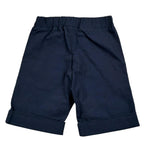 Lalalu' Bermuda Tinta Unita con Elastico In Vita per Bambino BML360MB BLU LALALU' 