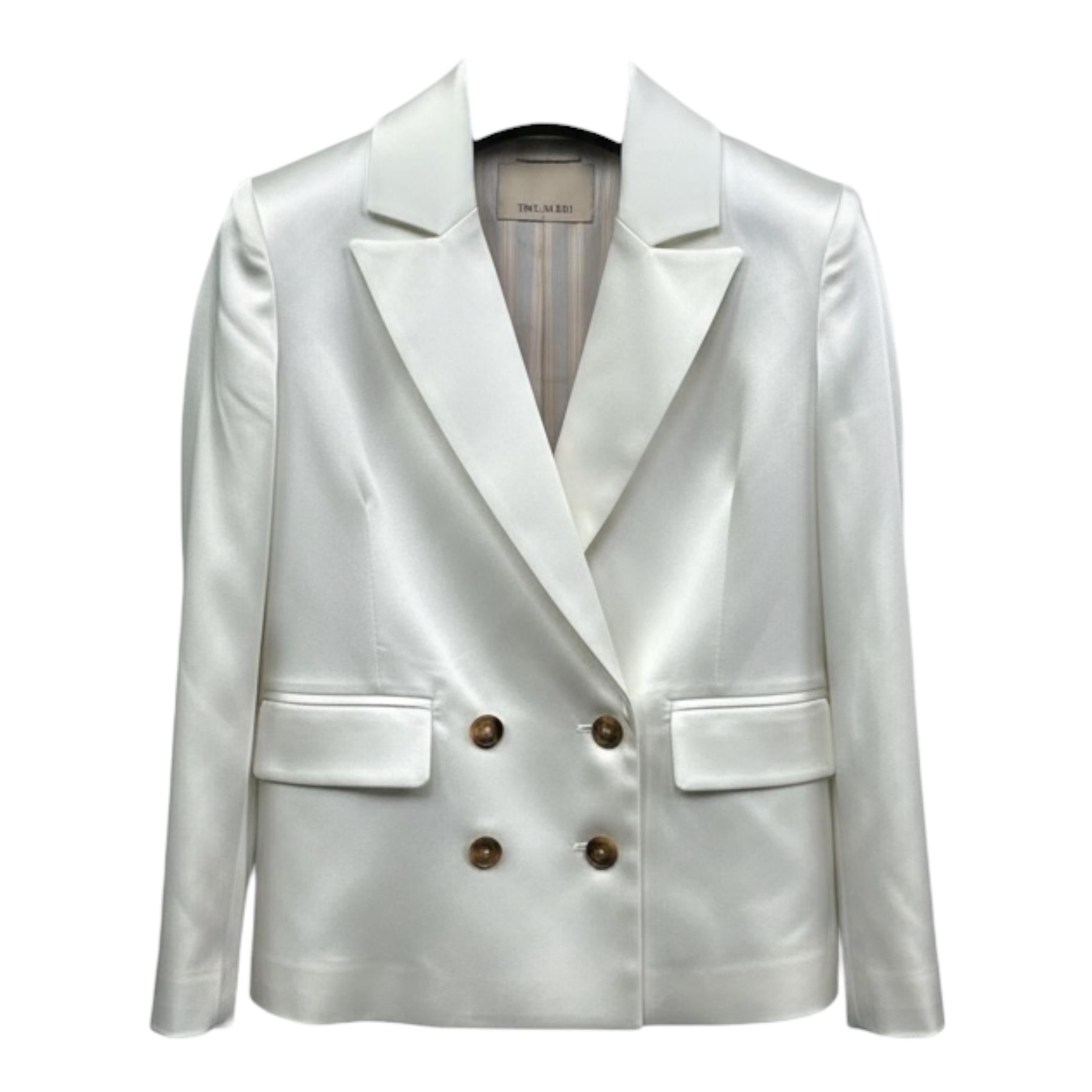 Trussardi Giacca Tinta Unita per Bambina TGP26091GC BIANCO TRUSSARDI 