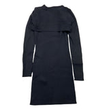 LIU JO abito mezza manica tinta unita con scaldacuore Nero per Bambina GF4196XX NERO LIU JO 