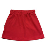 Just Cavalli Gonna Tinta Unita con Logo per Bambina JGP26022GO ROSSO JUST CAVALLI 