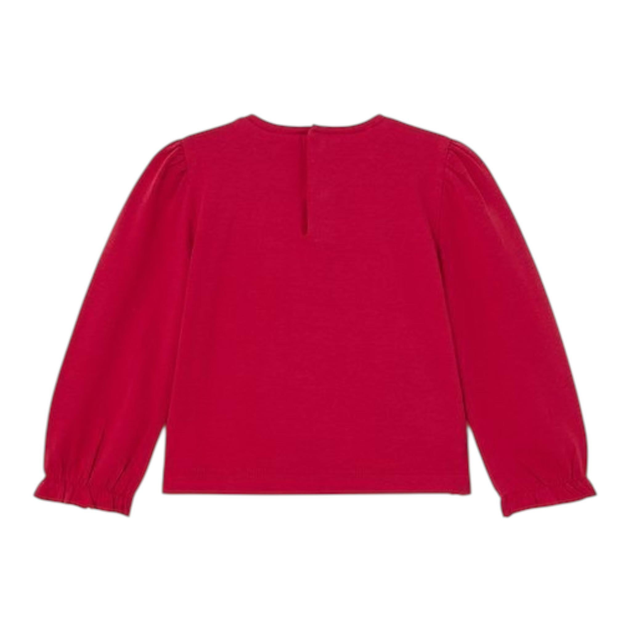 Mayoral Shirt Girocollo Tinta Unita con Stampa per Neonata 1015 ROSSO MAYORAL 