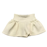 LIU JO short  tinta unita con fiocco in contrasto Panna per Bambina KF4140 PANNA LIU JO 