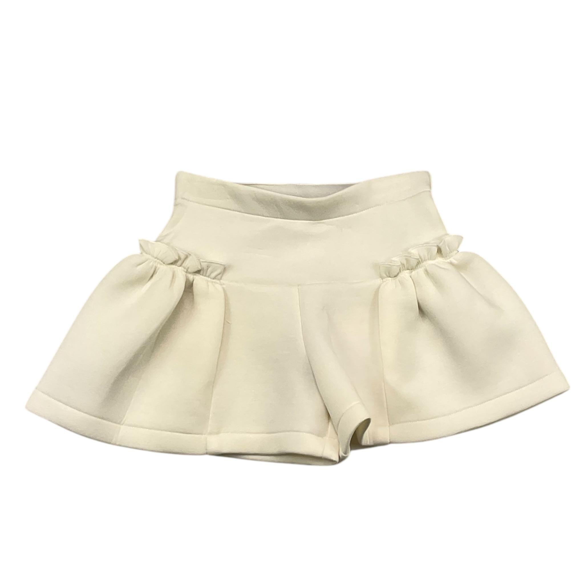 LIU JO short  tinta unita con fiocco in contrasto Panna per Bambina KF4140 PANNA LIU JO 