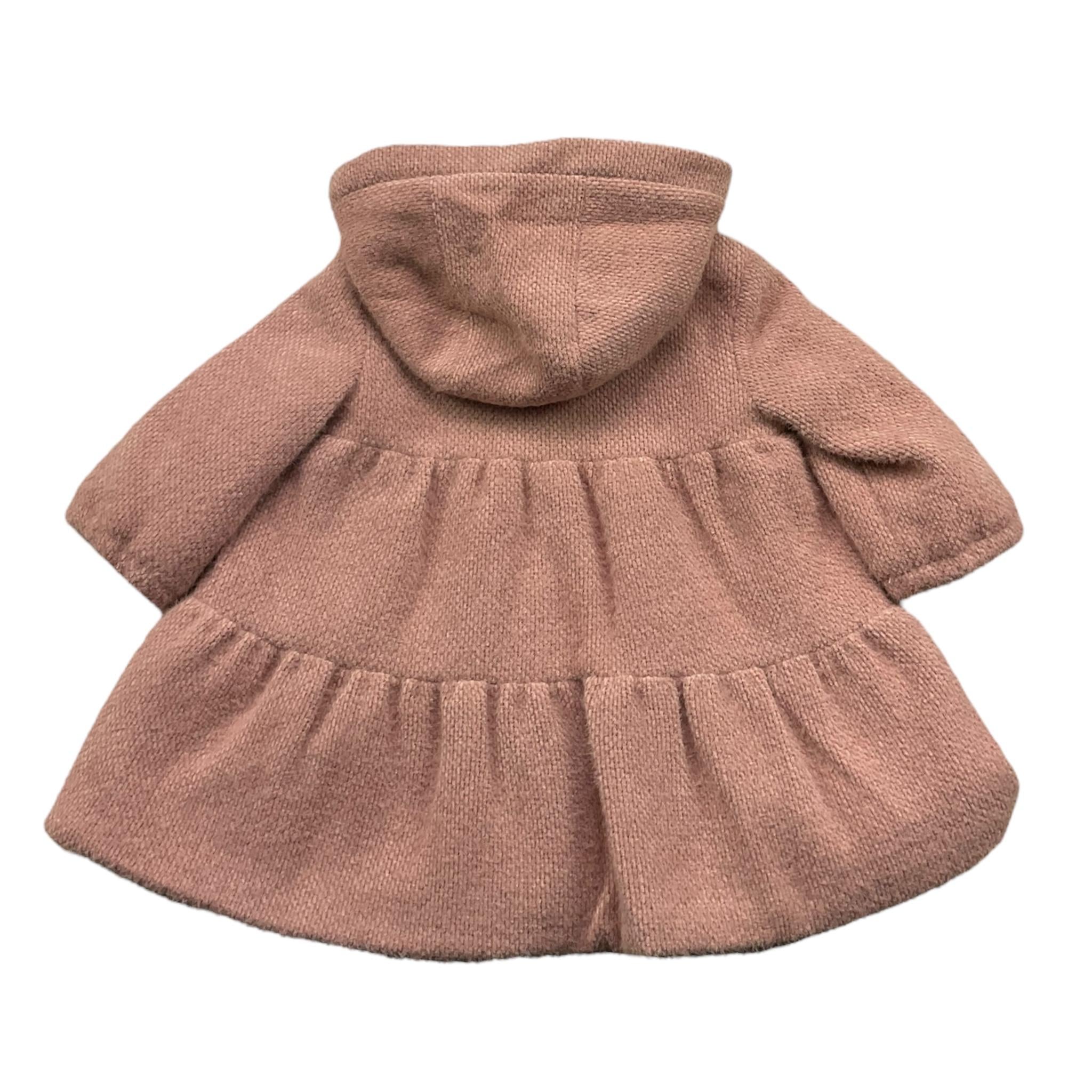 LALALU' cappotto tinta unita cn cappuccio Rosa per Neonata GIL9N ROSA LALALU' 