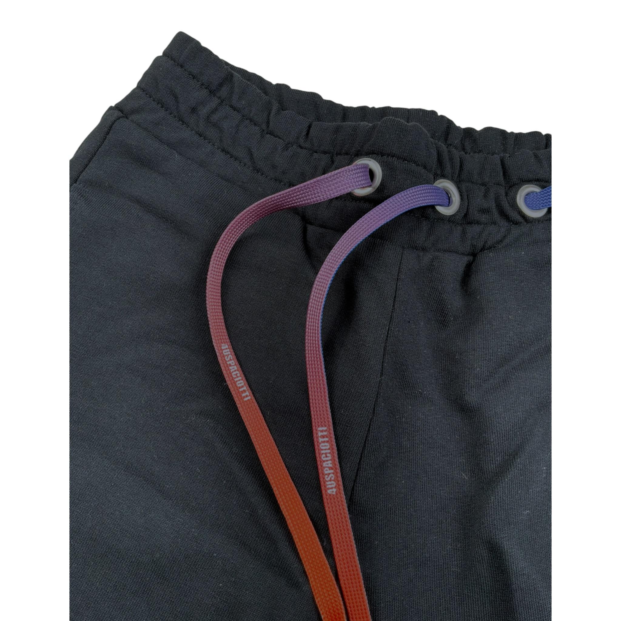 Cesare Paciotti Bermuda tinta unita con Elastico In Vita Nero per Bambino BFP1122J NERO CESARE PACIOTTI 