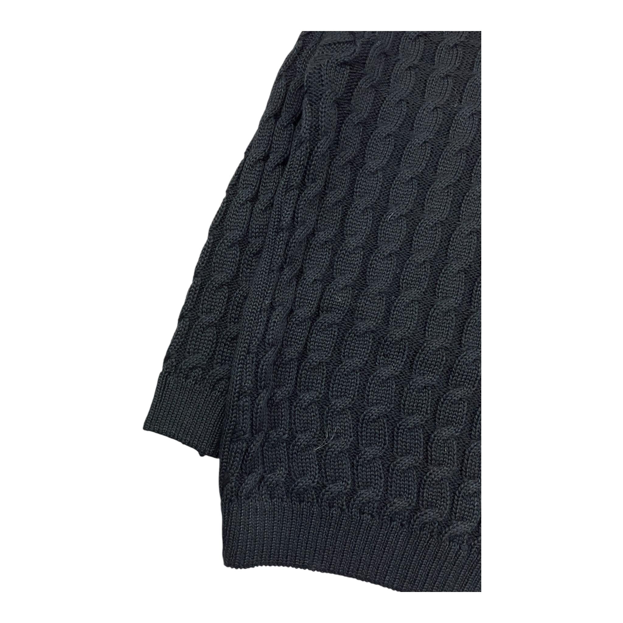 NUPKEET maglia collo alto tinta unita Nero per Bambino 4DNK419 NERO NUPKEET 