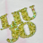 Liu Jo T-Shirt Girocollo tinta unita con Paillettes Bianco per Bambina GA5018XXXXX BIANCO LIU JO 