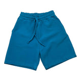 Make Bermuda Tinta Unita Con Elastico In Vita Azzurro Per Bambino