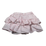 M+E' Gonna Tinta Unita con Fantasia A Righe per Neonata UE1778XXX BIANCO/ROSA M+E' 