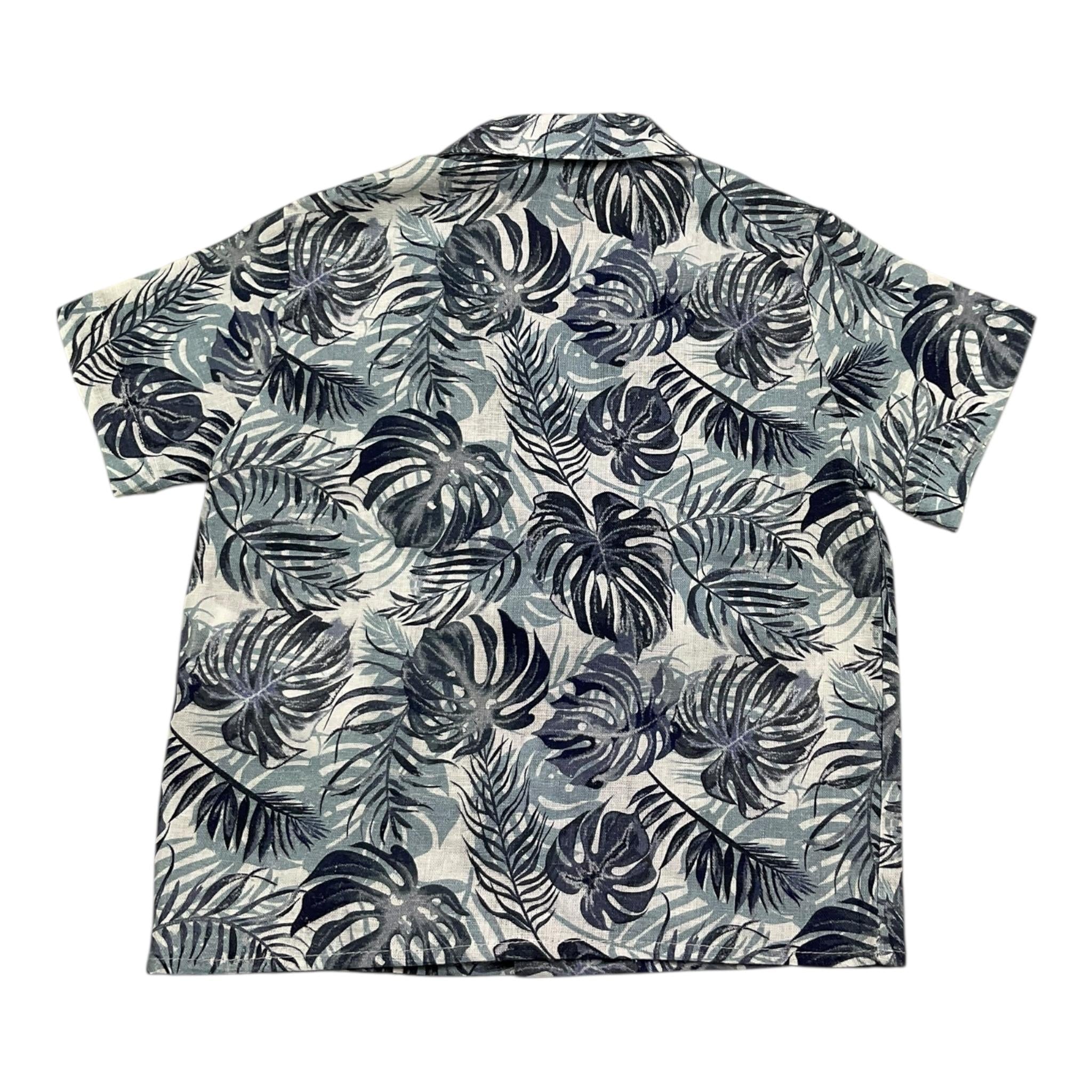 M+E' Camicia Mezza Manica Stampa Fantasia per Bambino UEM0542 BLU M+E' 