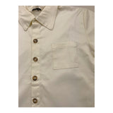 Pype Camicia Tinta Unita Mezza Manica  Beige Per Bambino