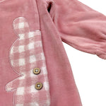 MAYORAL tutina manica lunga tinta unita in ciniglia Rosa per Neonata 2781XX ROSA MAYORAL 