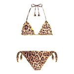 4Giveness Costume 2 Pezzi Triangolo-Slip per Bambina 125GBWBK5106 MARRONE 4GIVENESS 