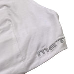 Met Top Tinta Unita con Elastico per Bambina ME162 BIANCO MET 