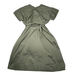 Xacus Abito Mezza Manica Tinta Unita per Bambina 15127 VERDE XACUS 