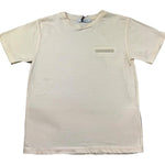 Paolo Pecora T-Shirt Girocollo Tinta Unita con Taschino per Bambino PP4243 PANNA PAOLO PECORA 