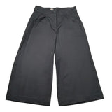 Please Pantalone Tinta Unita Modello A Palazzo per Bambina PHP4132G73 NERO PLEASE 