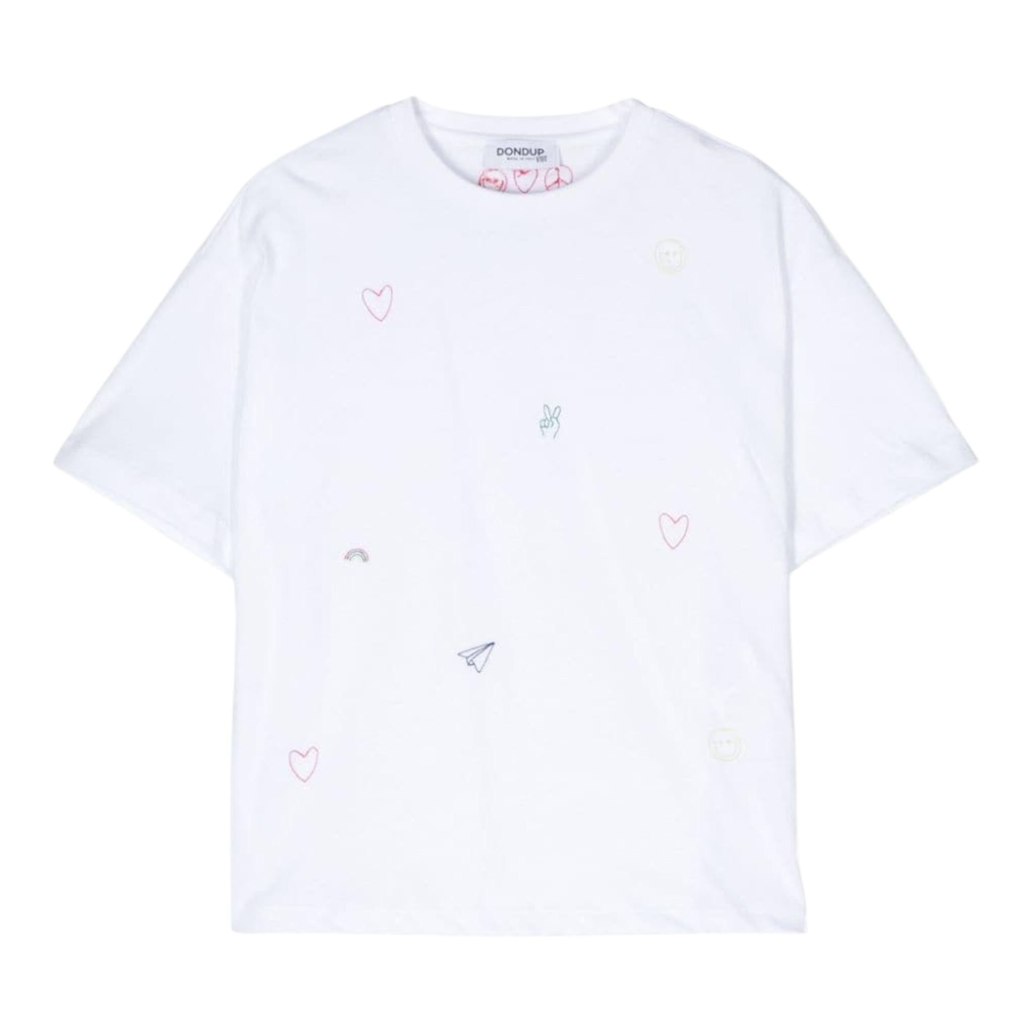 DONDUP DMTS021BIANCO