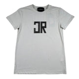 John Richmond T-Shirt Girocollo Tinta Unita con Logo per Bambino RBP26004TS GRIGIO JOHN RICHMOND 