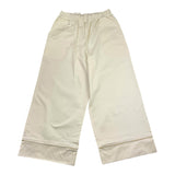 Pype Pantalone Tinta Unita Modello A Palazzo Panna per Bambina