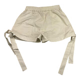 Meimeij Short Tinta Unita Con Elastico In Vita Grigio Per Bambina