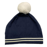 MOSCHINO cappello tinta unita con orso e pon pon Blu per Bambino HUX02KL BLU MOSCHINO 