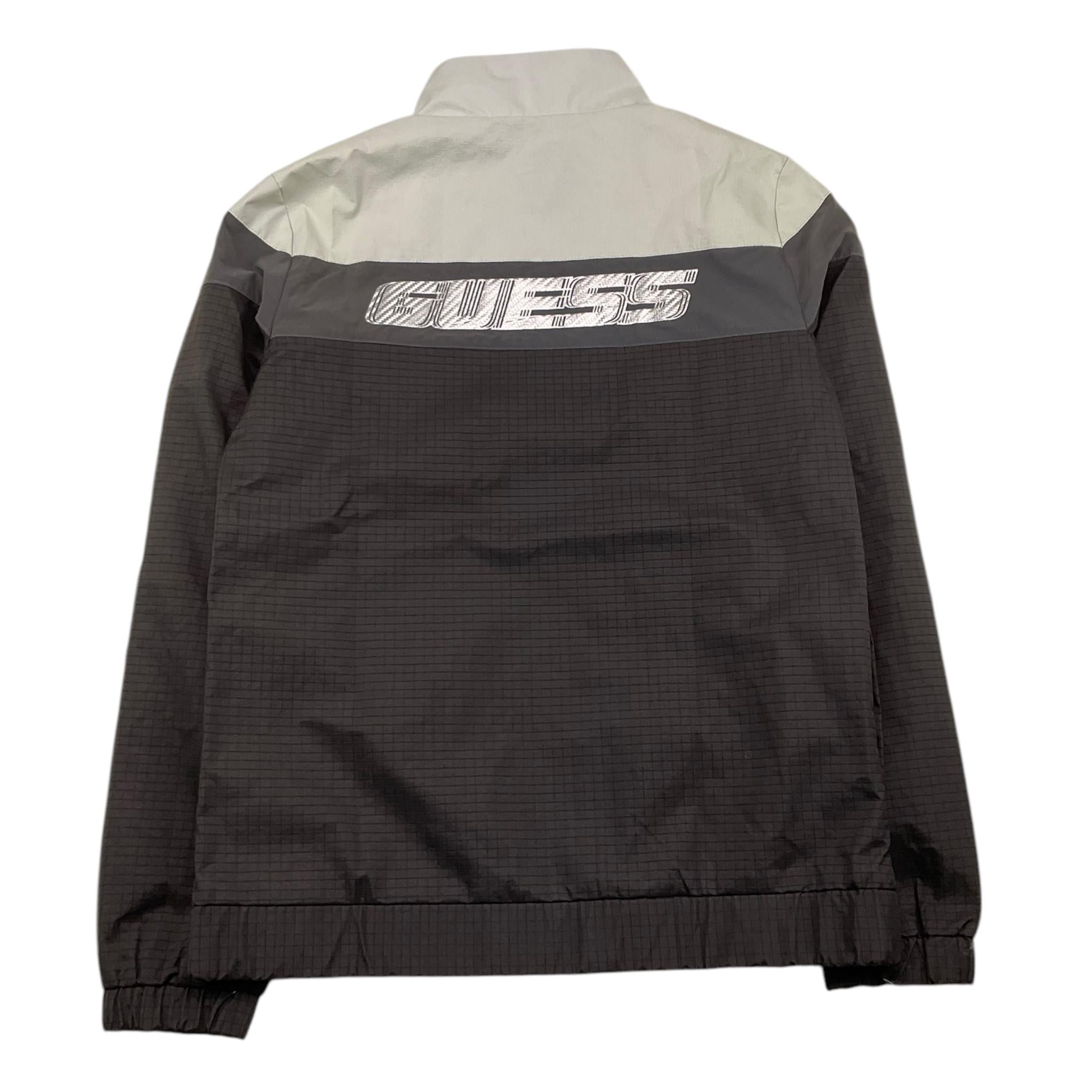 GUESS giubbino tricolore con zip Nero per Bambino L2YQ38WO08C NERO GUESS 