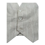 Manuel & Frank Gilet Tinta Unita con Fantasia per Bambino MF5194BX BEIGE MANUEL & FRANK 