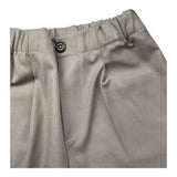 MICHAEL COAL pantalone tinta unita con elastico in vita Fango per Neonato FJDKD FANGO MICHAEL COAL 