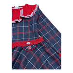 MIRANDA abito manica lunga stampa fantasia Blu per Bambina 360229V BLU MIRANDA 