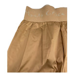 Manila Grace Pantalone Tinta Unita Modello Palazzo Cammello per Bambina