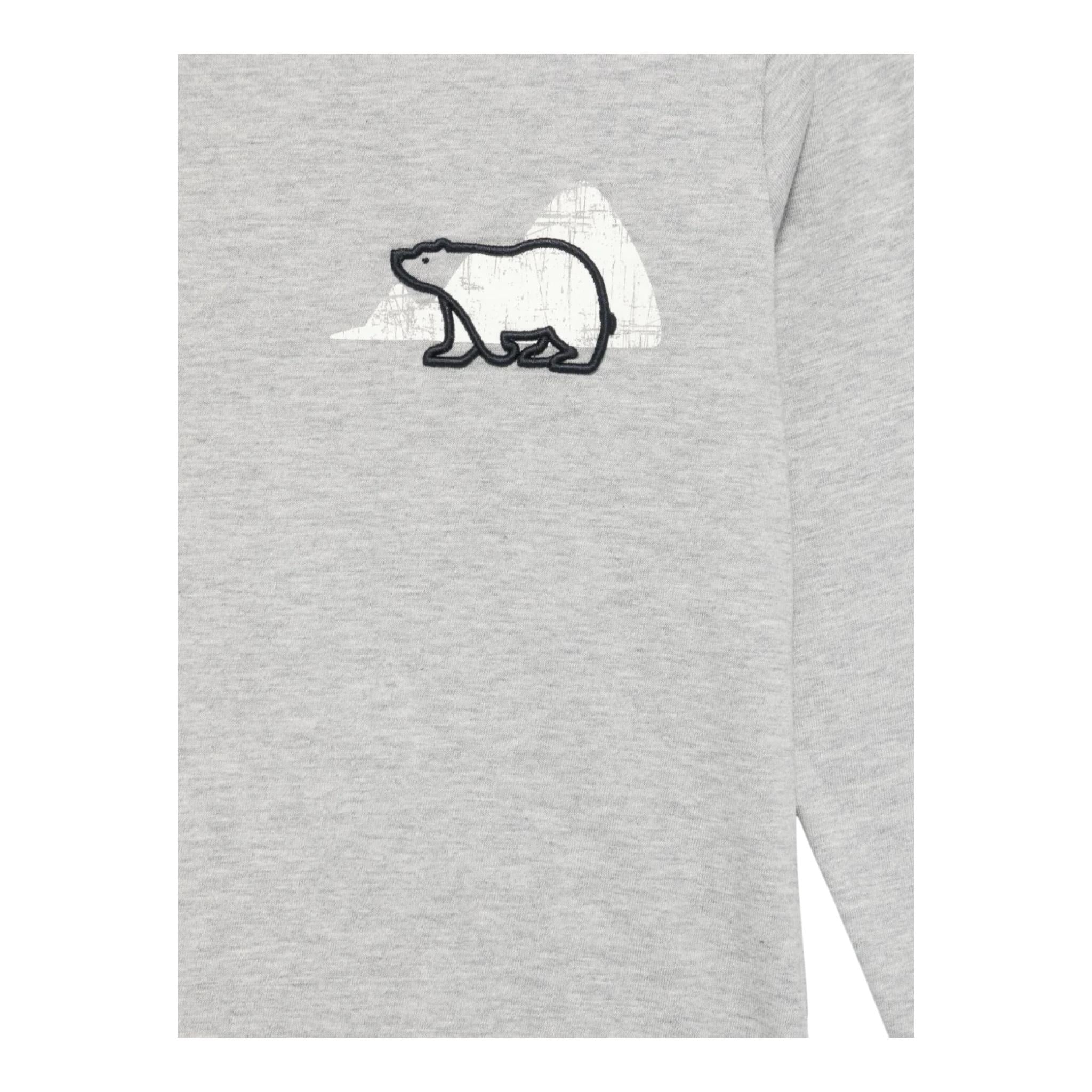 IL GUFO shirt girocollo tinta unita con stampa Grigio per Bambino A24TA350MF002J GRIGIO IL GUFO 