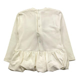 LE BEBE' shirt girocollo tinta unita con brillantini Panna per Neonata LBG6154 PANNA LE BEBE' 