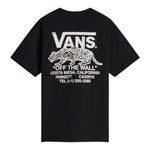 Vans T-Shirt Girocollo Tinta Unita con Stampa per Bambino VN000MK2BLK NERO VANS 