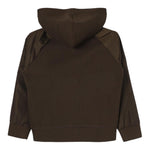 DSQUARED2 felpa tinta unita con cappuccio e zip Verde per Bambino DQ2461 VERDE DSQUARED2 