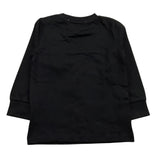 CESARE PACIOTTI shirt girocollo tinta unita con stampa Nero per Neonato TSP5310BNX NERO CESARE PACIOTTI 