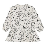 MAYORAL abito tinnta unita girocollo con fantasia e borsetta Bianco per Bambina 4931X BIANCO MAYORAL 