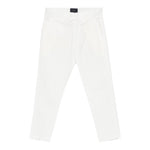 Fay Pantalone Tinta Unita con Girovita Regolabile per Bambino FW6P10X BIANCO FAY 