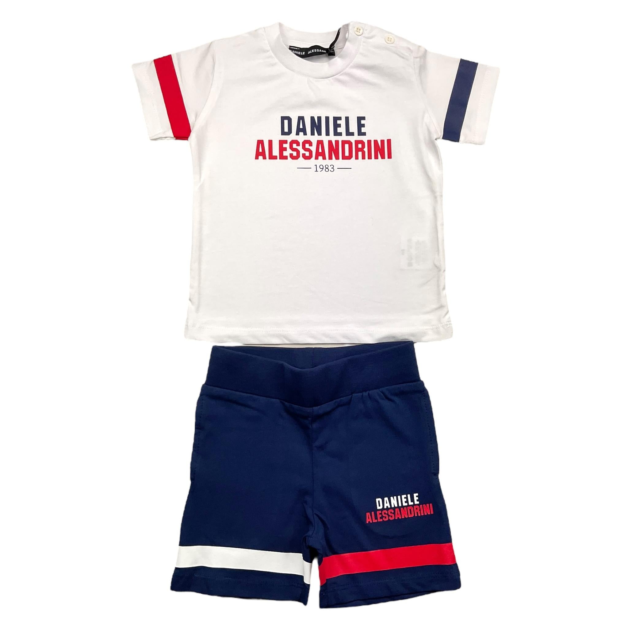 DANIELE ALESSANDRINI 1296K00091BIANCO/BLU