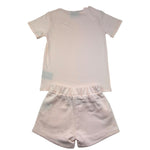 Trussardi Completo 2 Pezzi T-Shirt-Bermuda Tinta Unita per Bambina TGP26005CJ ROSA TRUSSARDI 
