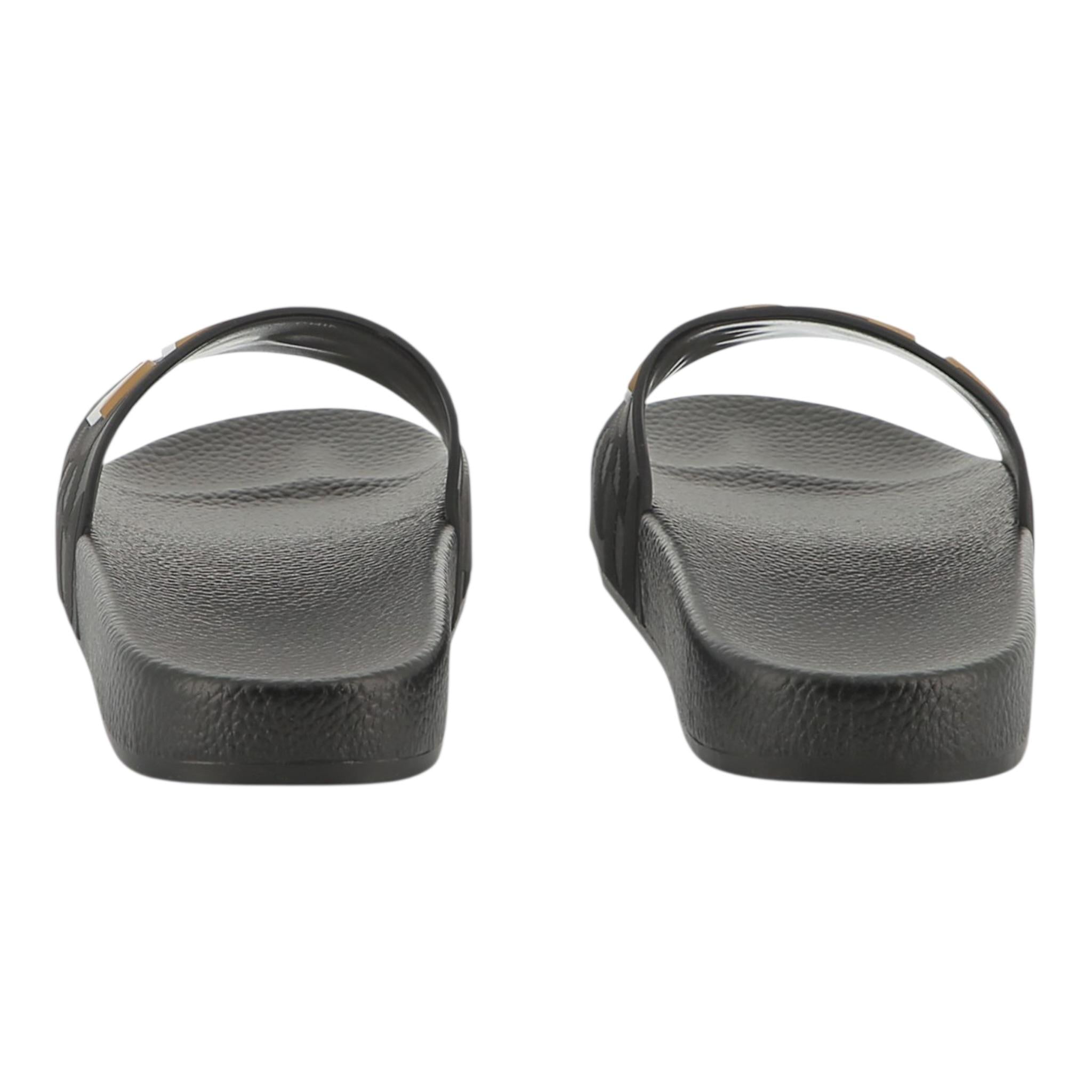 Boss Ciabatte Tinta Unita con Logo per Bambino J52269 NERO BOSS 