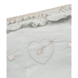 Barcellino Tucoperta Bicolore con Stampa per Neonata 110816 BIANCO/ROSA BARCELLINO 