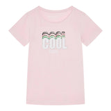 Guess T-Shirt Tinta Unita con Stampa per Neonata K5RI17K6YW4N ROSA GUESS 
