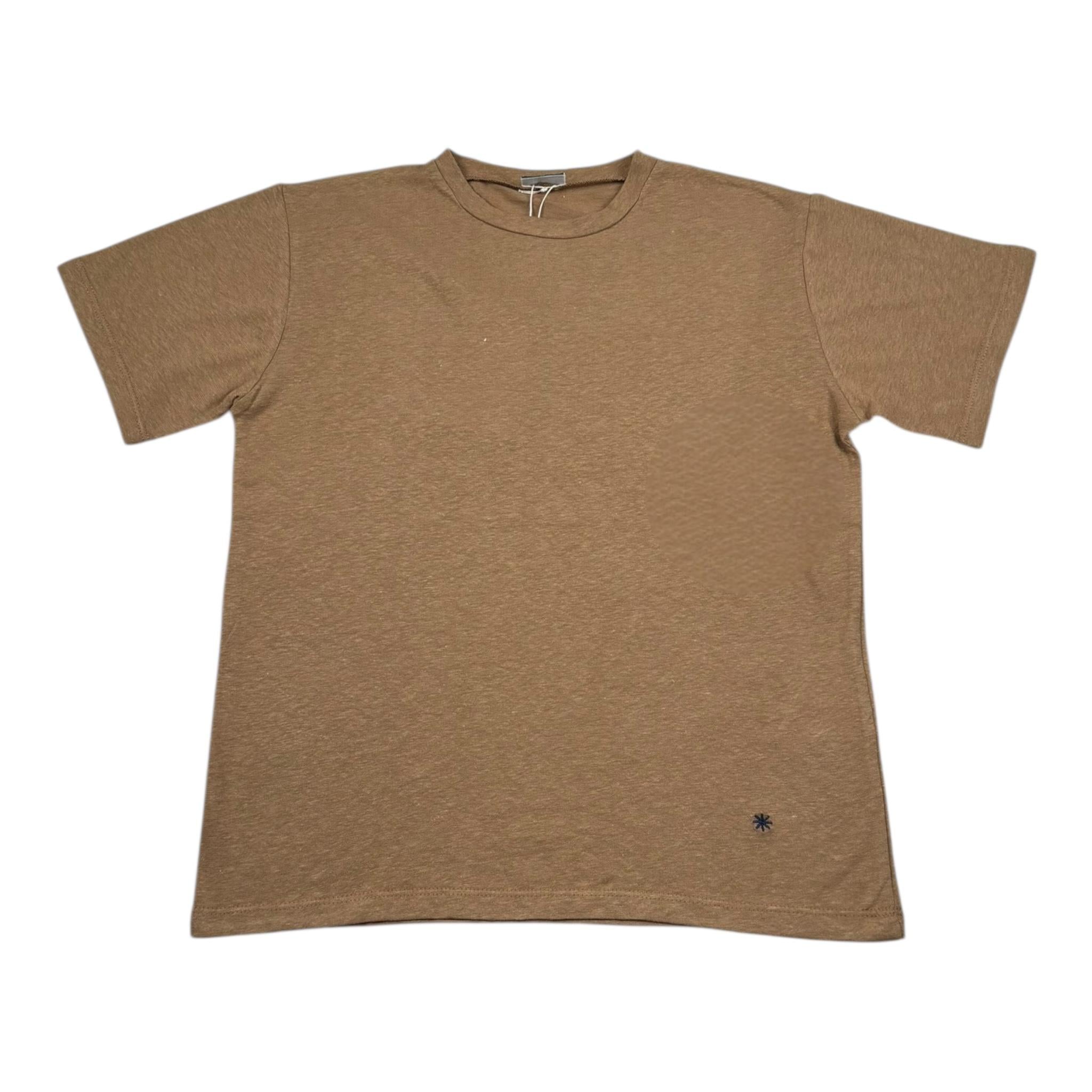 Manuel Ritz T-Shirt Girocollo Tinta Unita per Bambino MR2880XX CAMMELLO MANUEL RITZ 