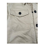 Refrigiwear Camicia Manica Lunga Tinta Unita per Bambino 135JRMJS25 BEIGE REFRIGIWEAR 
