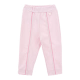 MONNALISA leggins tinta unita con profili in contrasto Rosa per Neonata 37D405 ROSA MONNALISA 