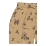 Moschino Bermuda Tinta Unita con Stampa per Bambino HUQ024 BEIGE MOSCHINO 